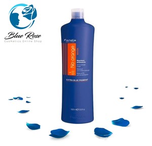 details zu fanola no orange shampoo 1000 ml colour blonde hair toner blue pigment hair care