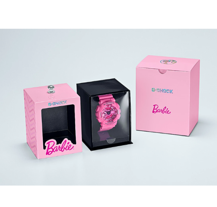 カシオ　ジーショック Barbie GMA-S110BE-4AJR 美品　コラボ CASIO G-SHOCK GMA-S110BE-4AJR Barbie Collaboration Limited