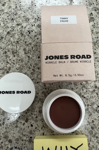 Jones Road MIRACLE BALM in TAWNY .30oz/8.5g MINI SIZE ; NEW SEALED BOX