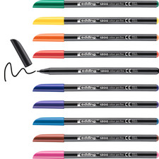 Edding Fasermaler 1200 color pen metallic Run...