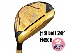 Mutsumi Honma HOUOH Phoenix MH250SF Fairway Wood 9W 24  Flex R Gold Japan New