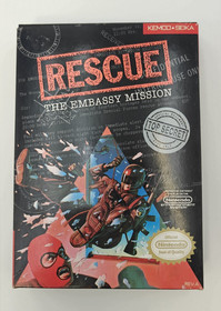 Rescue: The Embassy Mission - Juego Nintendo NES Vintage 1990 en caja original