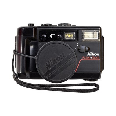 Vintage 1986 Nikon Action Touch L35 AW AF 35mm Waterproof Film Camera (TESTED)!