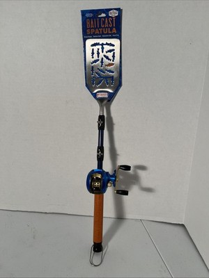 G.E.I. Bait Cast Fishing Pole BBQ Spatula Novelty Unique Classic Gift Grill Too