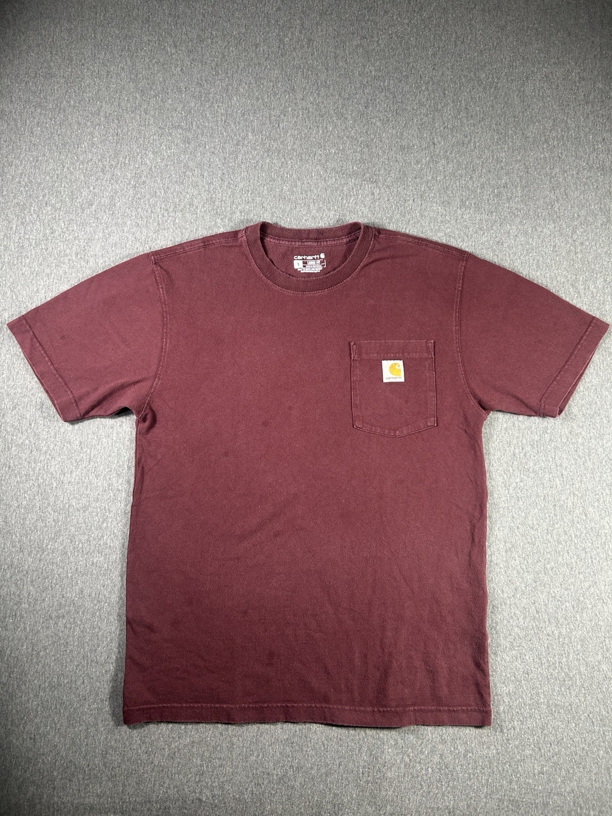 Carhartt Loose Fit Heavyweight Short-Sleeve Men's Pocket T-Shirt Small
