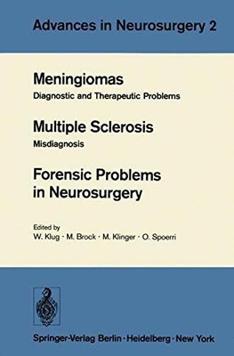 Meningiomas. Multiple Sclerosis. Forensic Problems in Buch Springer