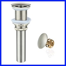 Bathroom Sink Drain Without Overflow Vessel Sink Lavatory Vanity Pop Up Drain...