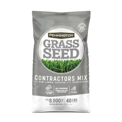 FREE DELIVERY | Pennington Contractors Mix Central Grass Seed 40 lb