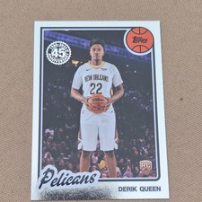 Topps 2025-26 Topps Derik Queen #80BK-60 Rookie RC New Orleans Pelicans NBA