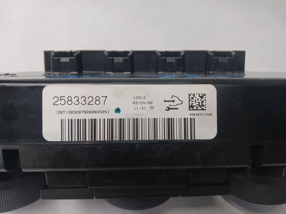 '07-'09 CHEVROLET EQUINOX panel de control de temperatura OEM ¡1 año como nuevo! Foto 3 de 4