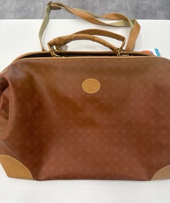 David Jones Reisetasche Leder 80er Jahre 50x50x30