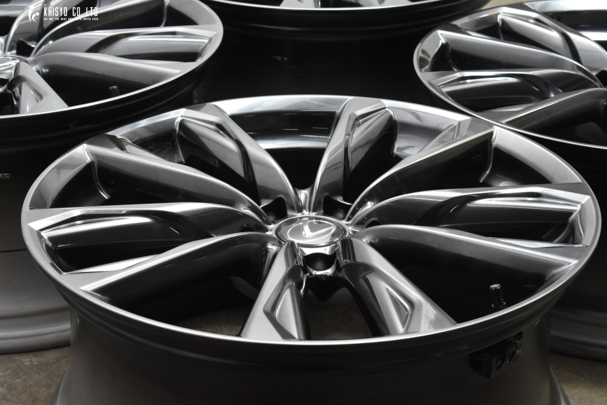 Image of JDM New car removal Lexus IS F Sport genuine 19in 8.5J +45 9.5J +60 PCD1 #QY0FG7