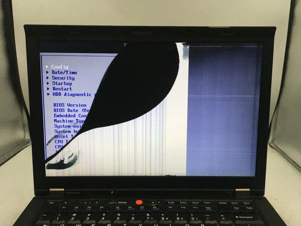 LENOVO THINKPAD T410 -FOR PARTS/BAD LCD- INTEL CORE I5 1ST GEN - 2GB RAM-READ-BB - Image 2 of 4