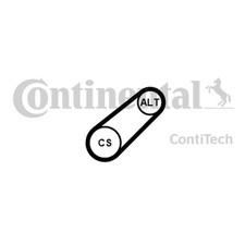Keilrippenriemen CONTINENTAL CTAM 6PK701 ELAST für BL3 121 BL1 BL2 SKODA VW UP 5