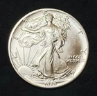 1989 American Silver Eagle 1 Oz .999 Fine Coin, No Reserve #809