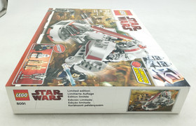 LEGO 8091 Republic Swamp Speeder GOOD SEALED MISB NEW Star Wars Figure 8039 EOL