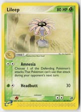 Pokemon Lileep - 43/100 - Uncommon Sandstorm LP on eBay