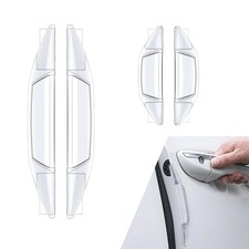 4PCS Car Door Side Edge Protection Guard, Anti-collision 4 PCS Transparent