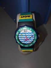 Ladies Watch Fun Marine graphics round black ...
