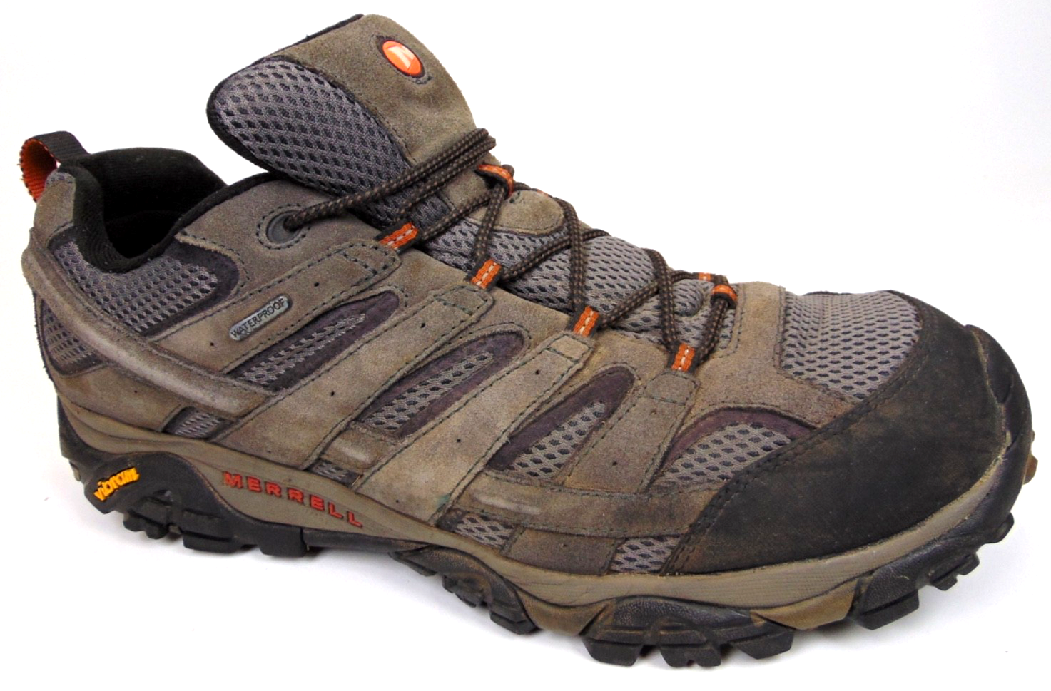Merrell Scarpe da Escursionismo Uomo Beluga Moab Scamosciate Maglia Basse Uomo Taglia 15.0 M Grigio