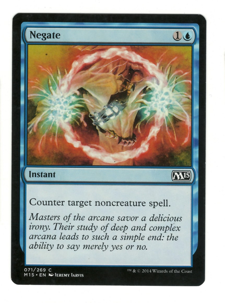 Negate 71 Common Magic 2015 (M15) Magic: The Gathering Near Mint