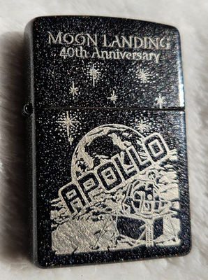 Zippo Lighter 2009 Moon Landing 40th Anniversary, Apollo, Special