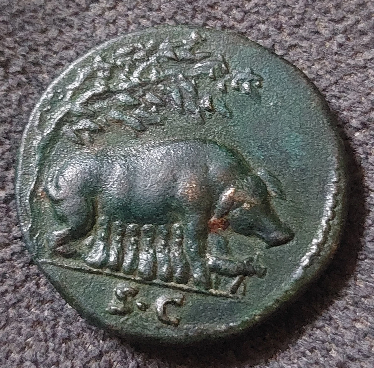 sestercios romanos bronze 32mm-27,22gr