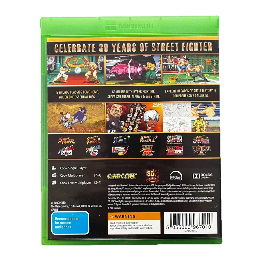 Street Fighter 30th Anniversary Collection - 12 Games *Xbox One Game* FREE Post - Image 2 of 4