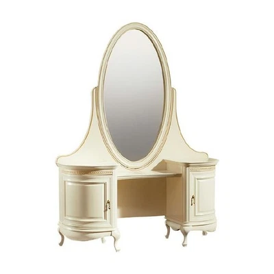 Klassische Konsole Schminkspiegel Schminktisch Kommode - Model V-Frisiertisch - Bild 1 von 4
