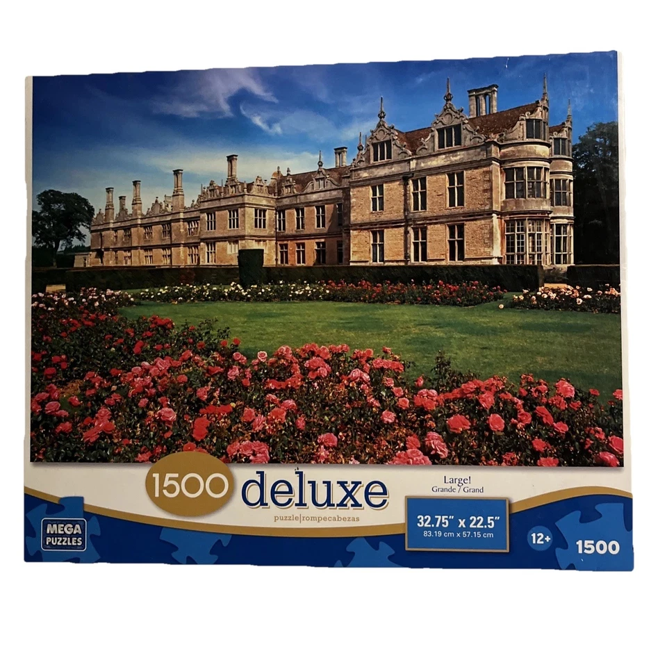 Mega Puzzles Kirby Hall England 1500 Pc Sealed - Image 2 of 4