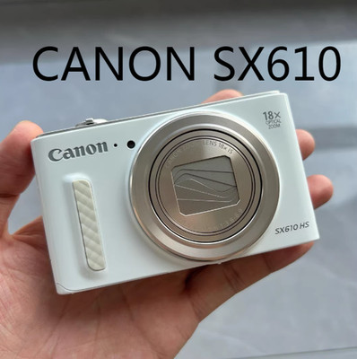 Canon Powershot SX610 HS White Compact Digital Camera 18XOptical