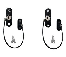 Child Safety Locks Window Door Cable Ventilator Kid Lock Baby Security Lockin...