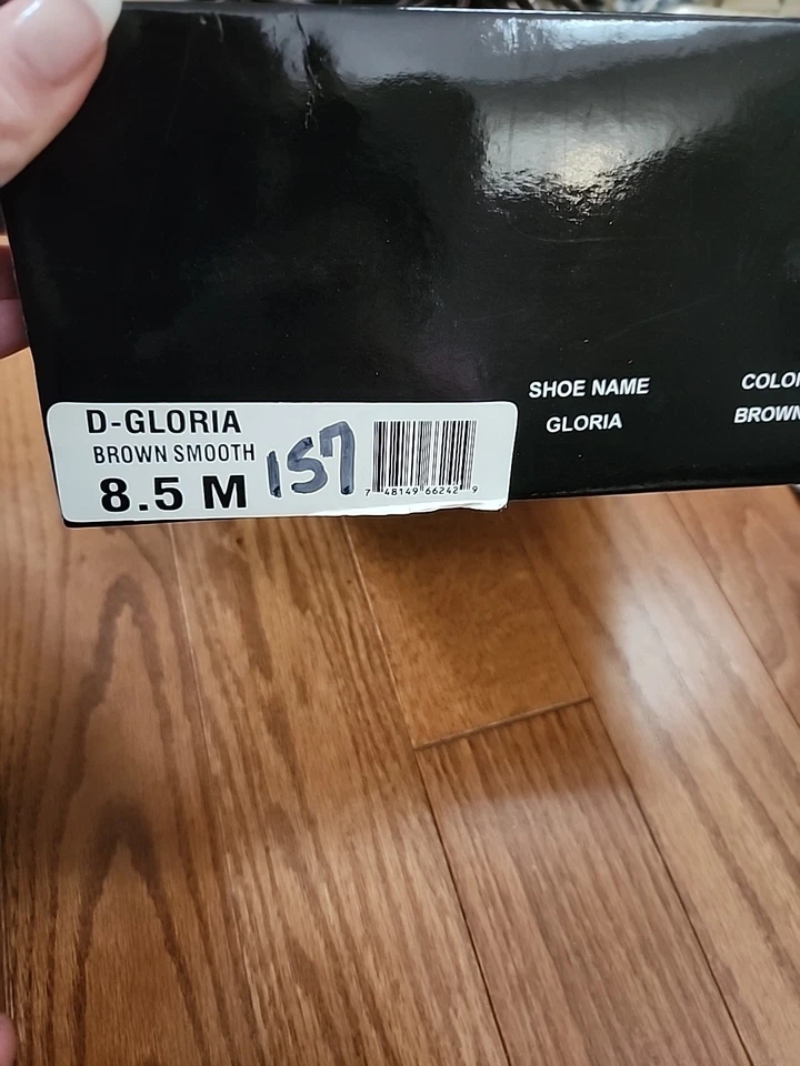 Botas Danelle Mujer 8.5M Cuero Marrón "Gloria" Foto 3 de 3