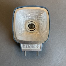 Lomography Diana F Flash Plastic Camera Vintage - Untested As Is Novelty Parts