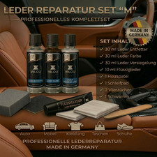 30ml BMW Leder-Reparatur-Set "M" schwarz Lederfarbe Flüssigleder von "VILOU"