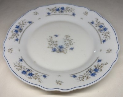 Lot21 Von 4 Kleine Teller Flach Vintage Arcopal Frankreich D 19,5Cm Dekor Blumen