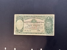 1949 COOMBS / WATT COMMONWEALTH OF AUSTRALIA £1 ONE POUND NOTE