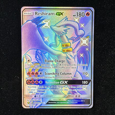 The Pokémon Company Reshiram GX SV51/SV94 Hidden Fates Shiny Vault Holo EN Minty on eBay