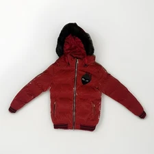 Reelistik Jacket - Love Hurts Puffer - Dark Red - RST-1997-3 (read description)