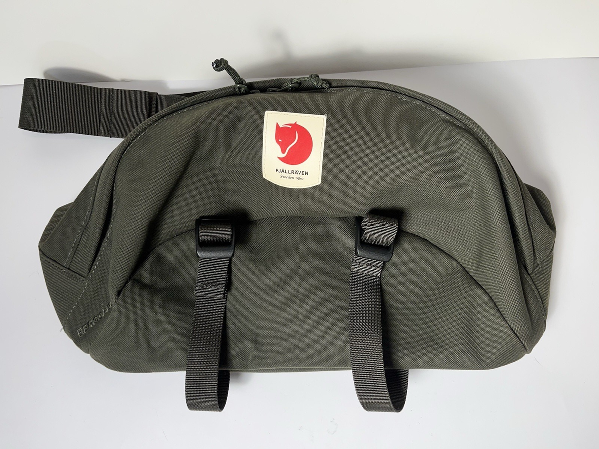 Fjallraven Ulvo Hip Pack LARGE 23166 GREEN Colorway Bergshell Belt