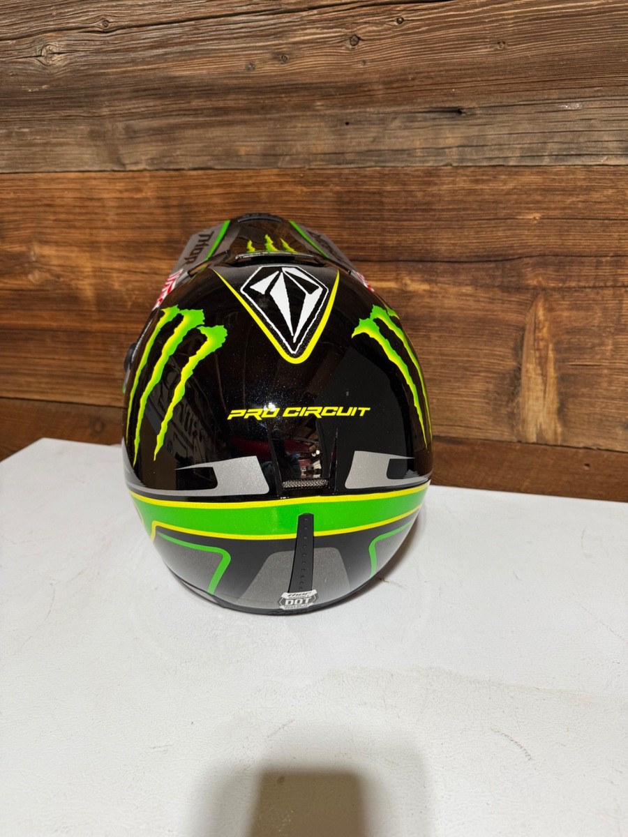 Monster Thor Pro Circuit Motocross Helmet size XL | eBay