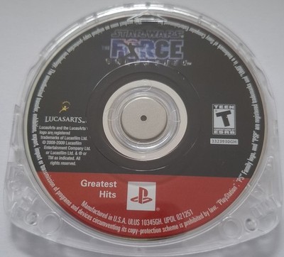 Star Wars: The Force Unleashed - US Version - Playstation Portable - Modul - UMD
