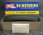 Atlas Ho Motoring Slot Car 15" Radius Curve Boxed #1231 12 Pieces 1960's