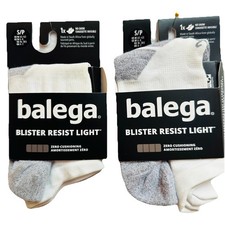 Balega 2 Pair Blister Resist Light Performance No Show Athletic Runing Socks Sm