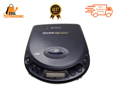 Sony Discman D-220 CD Player 1bit DAC Mega Bass AVLS Made in Japan
