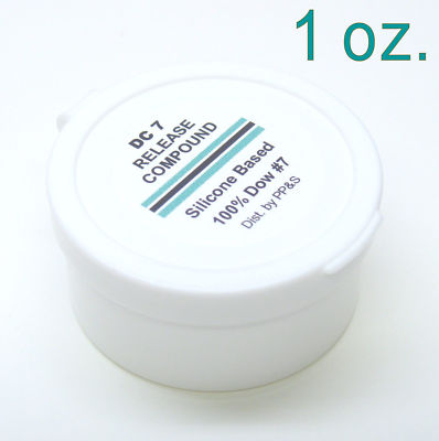 DOW CORNING 7 DC7 Silicone Release Casting Mold Molding Lubricant Grease 28g 1oz