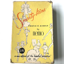 Rare Vintage Smarty-kins Nylon Pantie or Girdle BOX ONLY, Nemo, Kops Bros NY