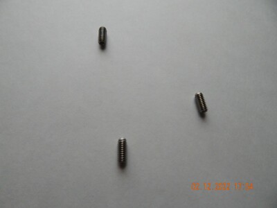 STAINLESS STEEL SOCKET SET SCREWS. 12/24 x 1/2''  CUP POINT. 18-8 , 3 PCS. NEW