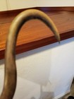  Large bale hook / antique hand forged iron hay hook, 19th C. — photo 7