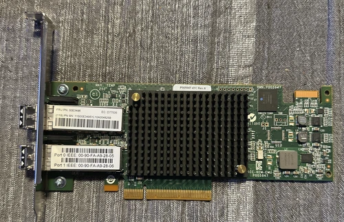 IBM 577F LPE16002 Dual Port Fibre 16Gb/s PCIe FC Host Bus Adapter 00E3496 FP
